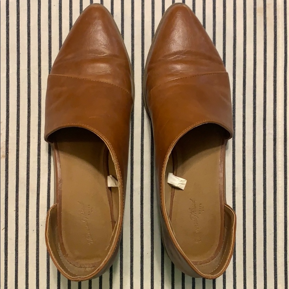 Cognac Leather Mule
